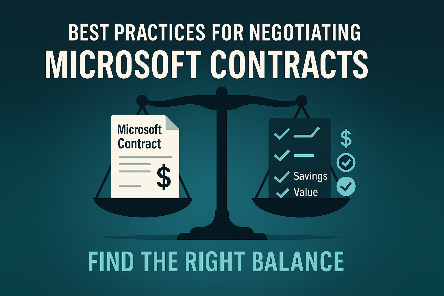 Best Practices for Negotiating Microsoft Contracts