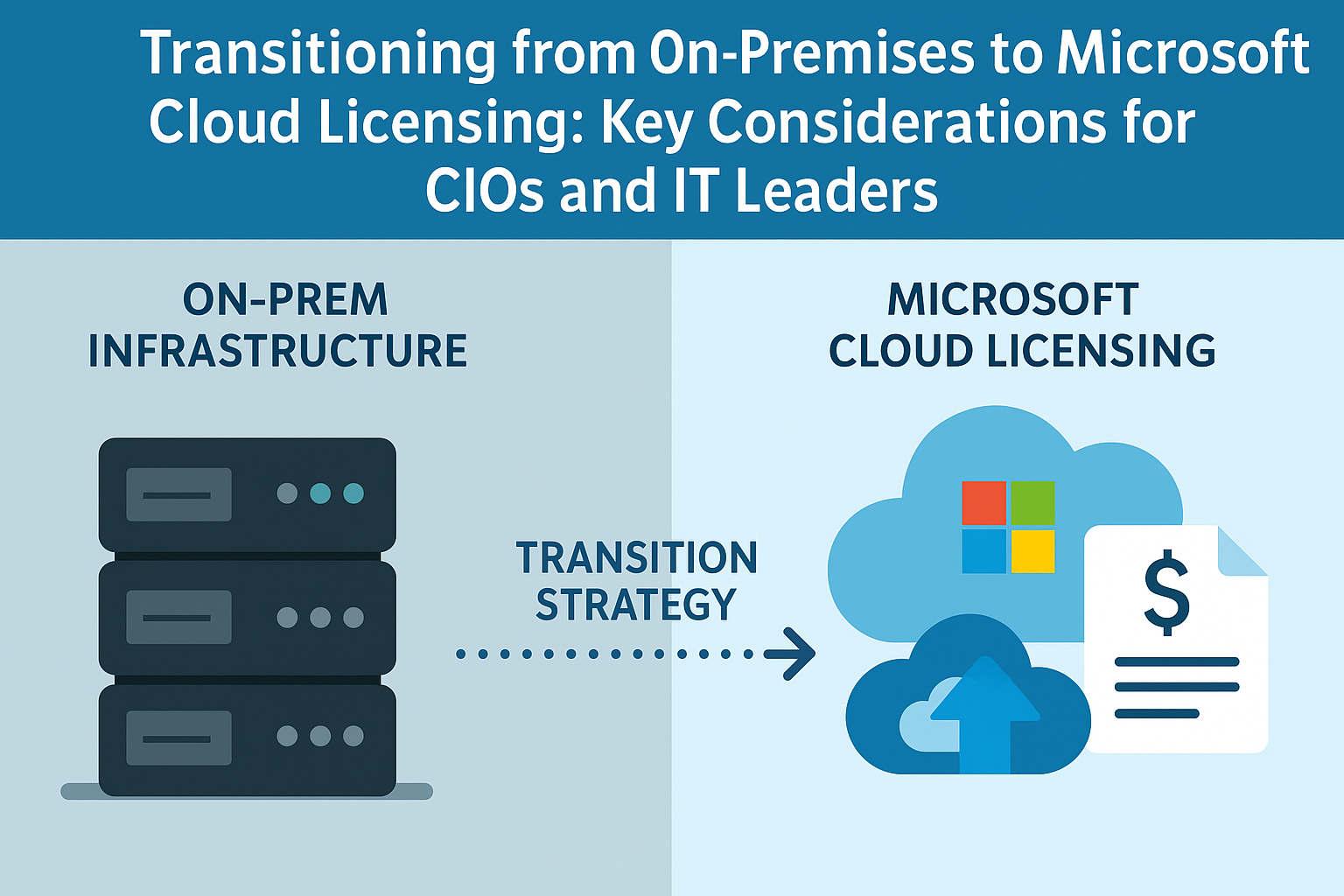 Transitioning from On-Premises to Microsoft Cloud Licensing: Key Considerations for CIOs and IT Leaders