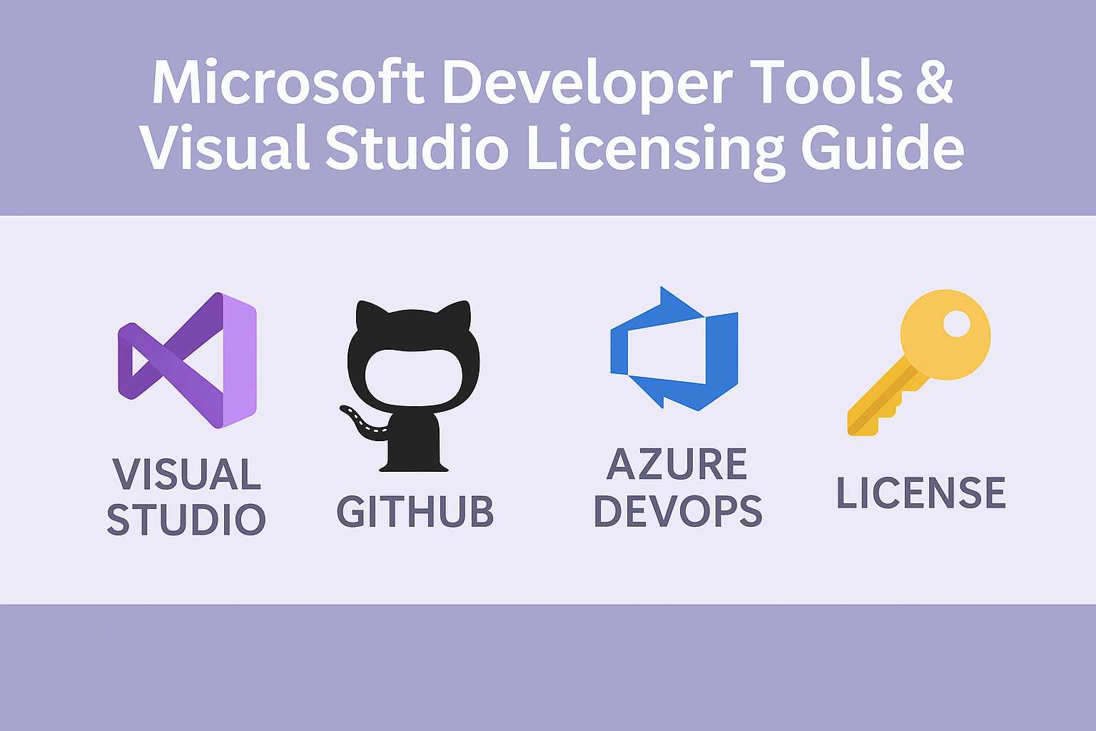 Microsoft Developer Tools & Visual Studio Licensing Guide
