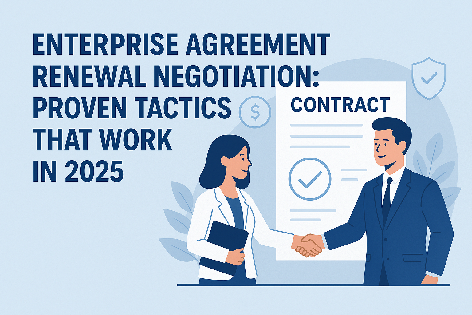Enterprise Agreement Renewal Negotiation Proven Tactics That Work in 2025