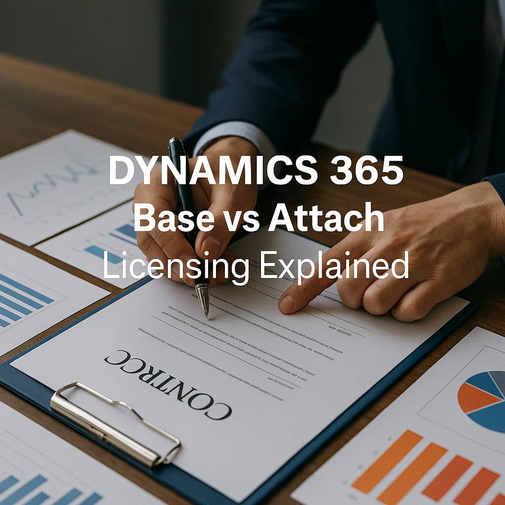 Dynamics 365 Base vs Attach Licensing Explained