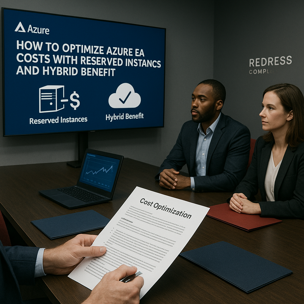 How to Optimize Azure EA Costs with Reserved Instances