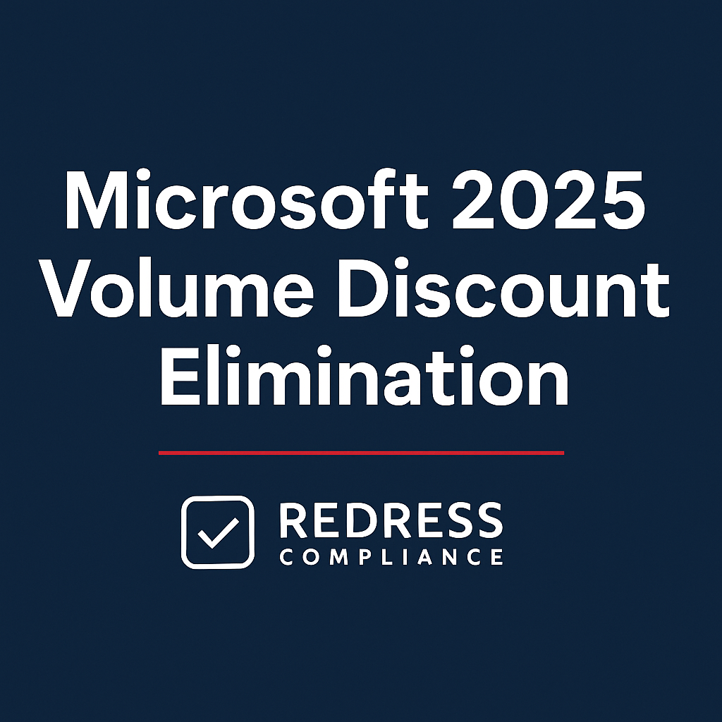 Microsoft 2025 Volume Discount Elimination