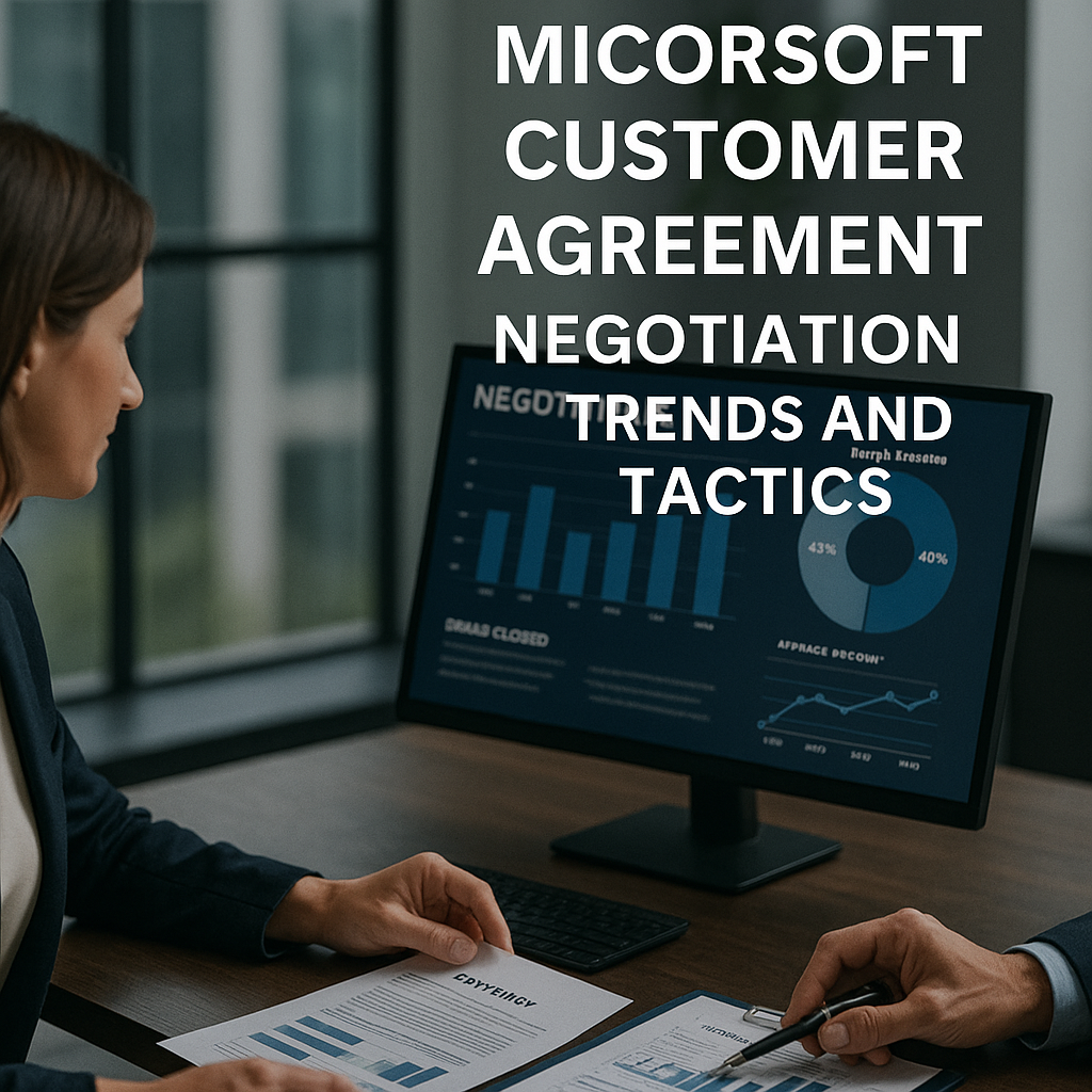 Microsoft Customer Agreement Negotiation Trends and Tactics