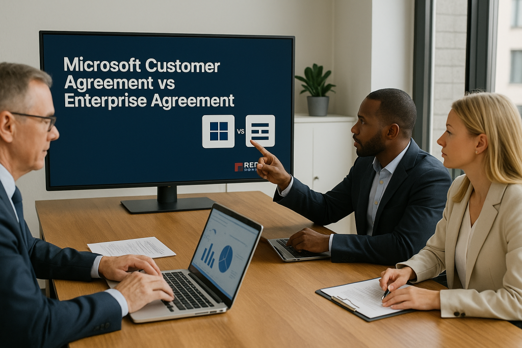 Microsoft Customer Agreement vs EA