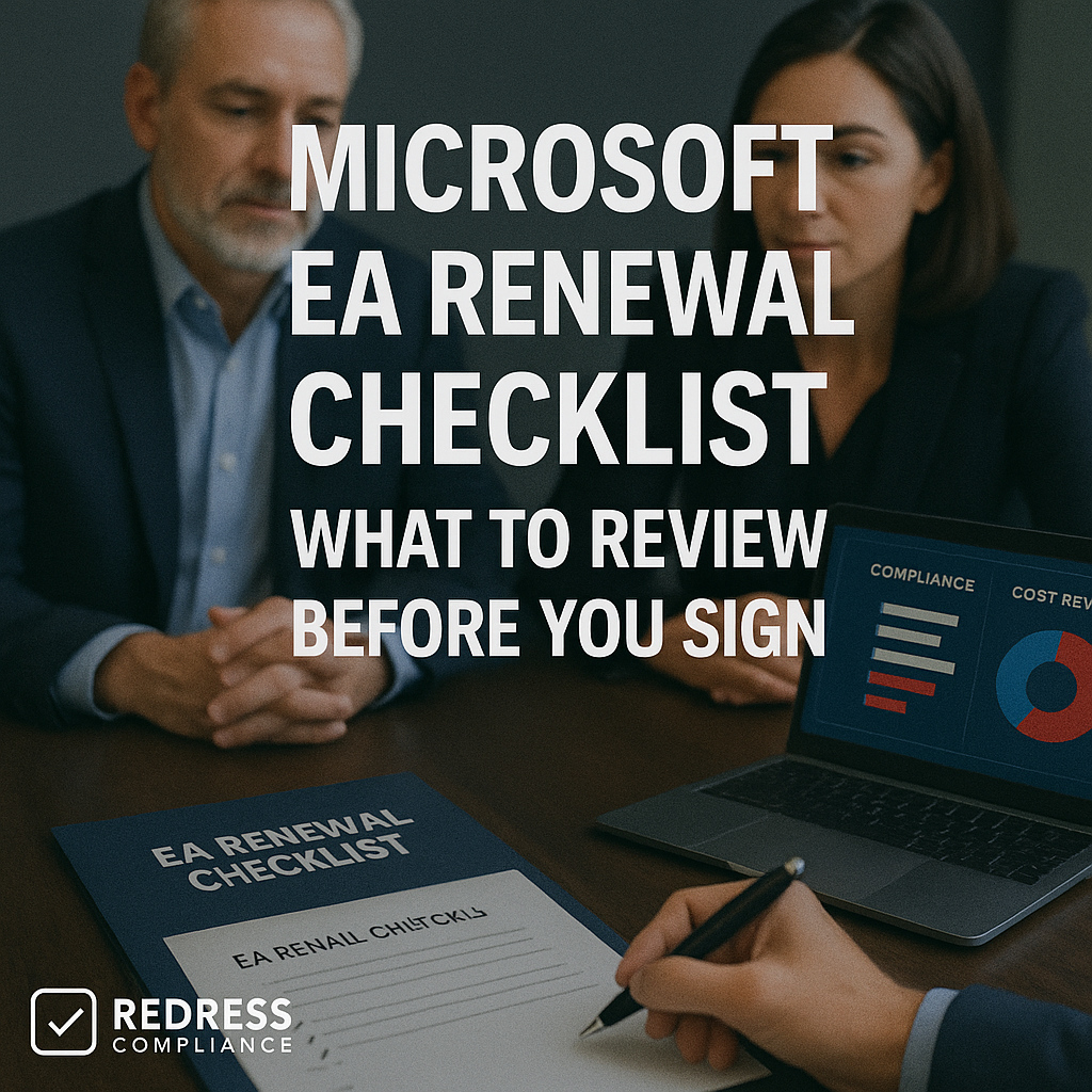 Microsoft EA Renewal Checklist What to Review Before You Sign