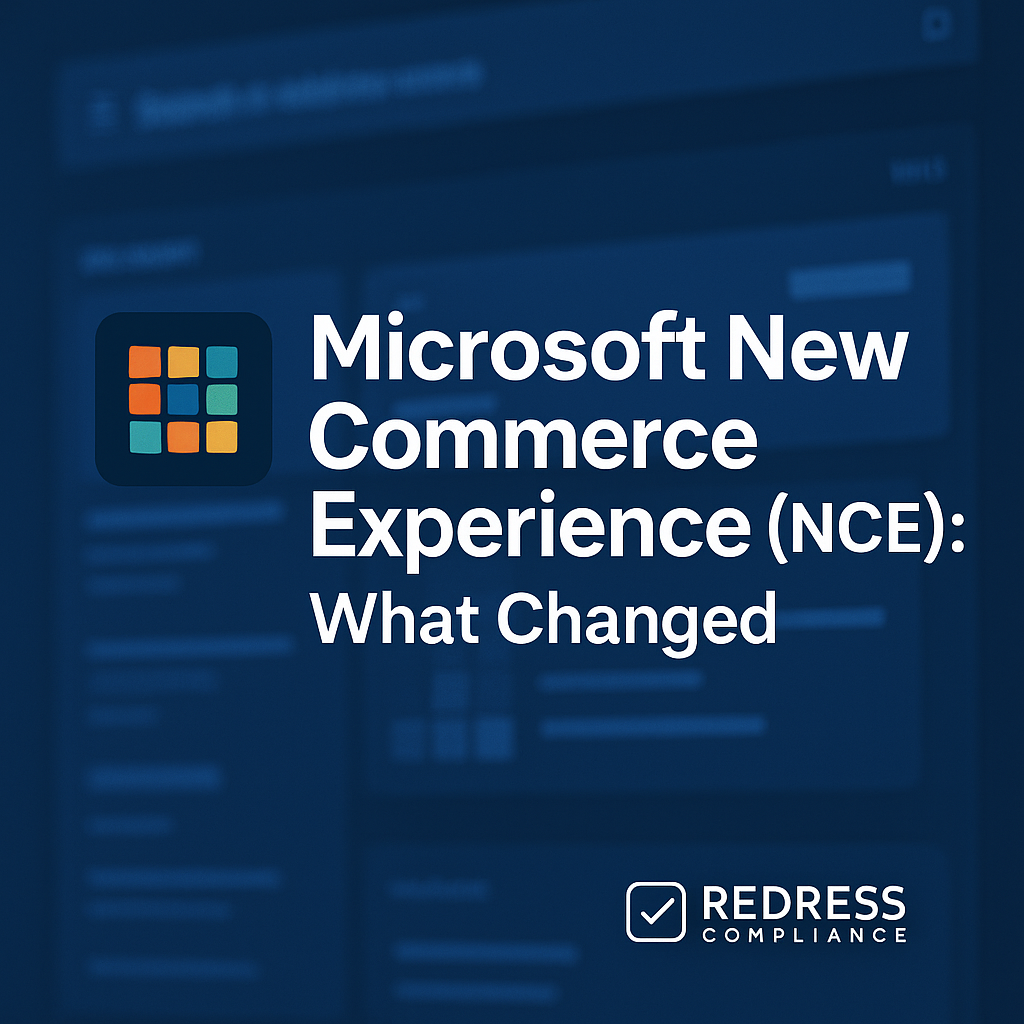 Microsoft New Commerce Experience (NCE) What Changed