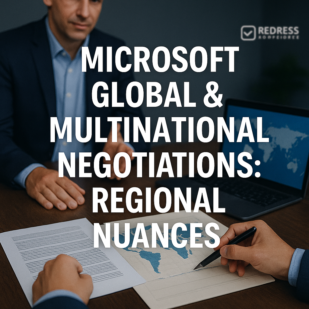 microsoft Global & Multinational Negotiations