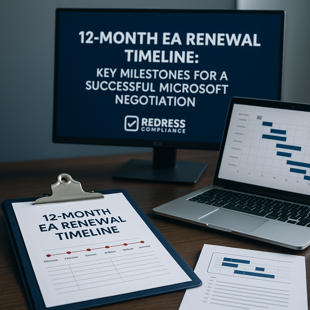 12-Month EA Renewal Timeline Key Milestones for a Successful Microsoft Negotiation