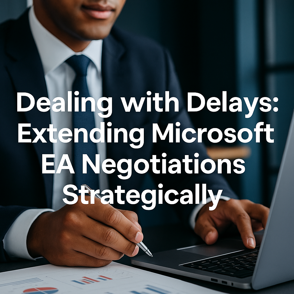 Dealing with Delays Extending Microsoft EA Negotiations Strategically