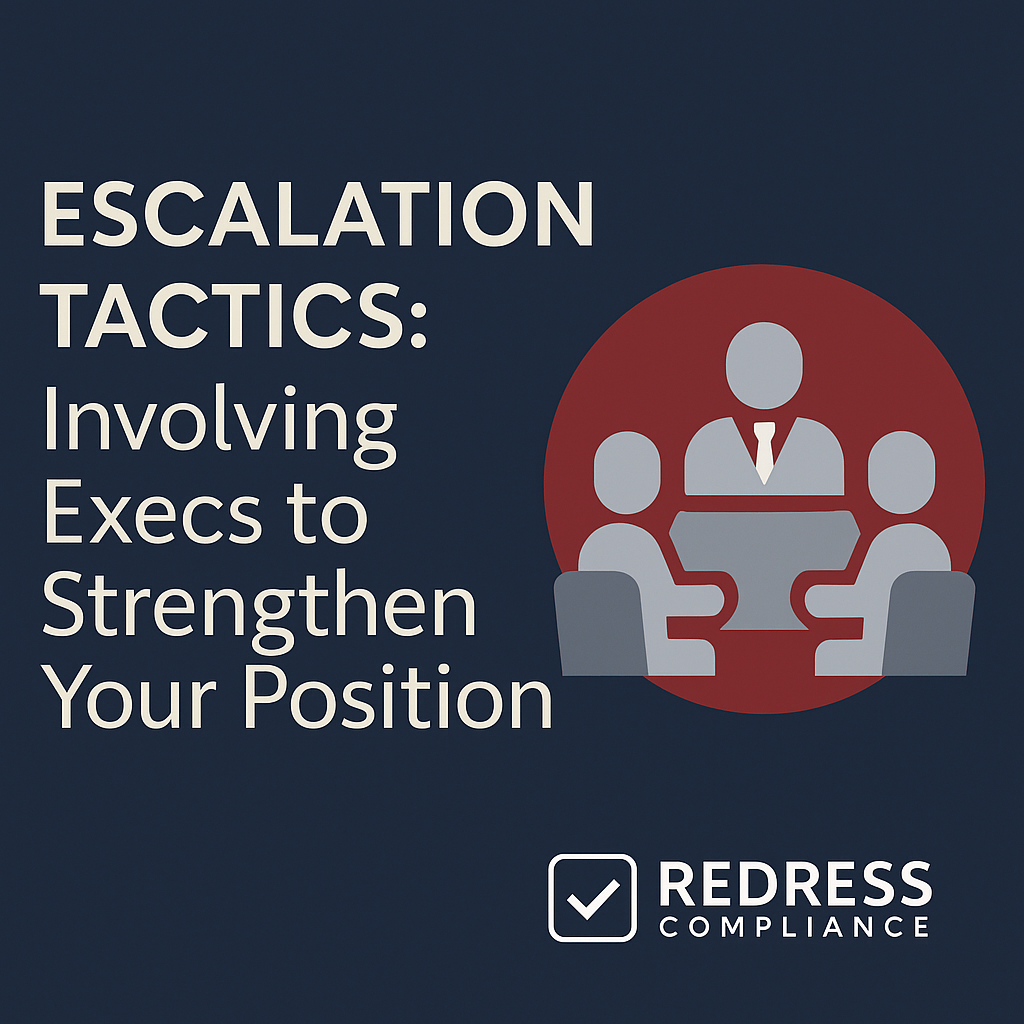 Escalation Tactics Involving Execs to Strengthen Your Position