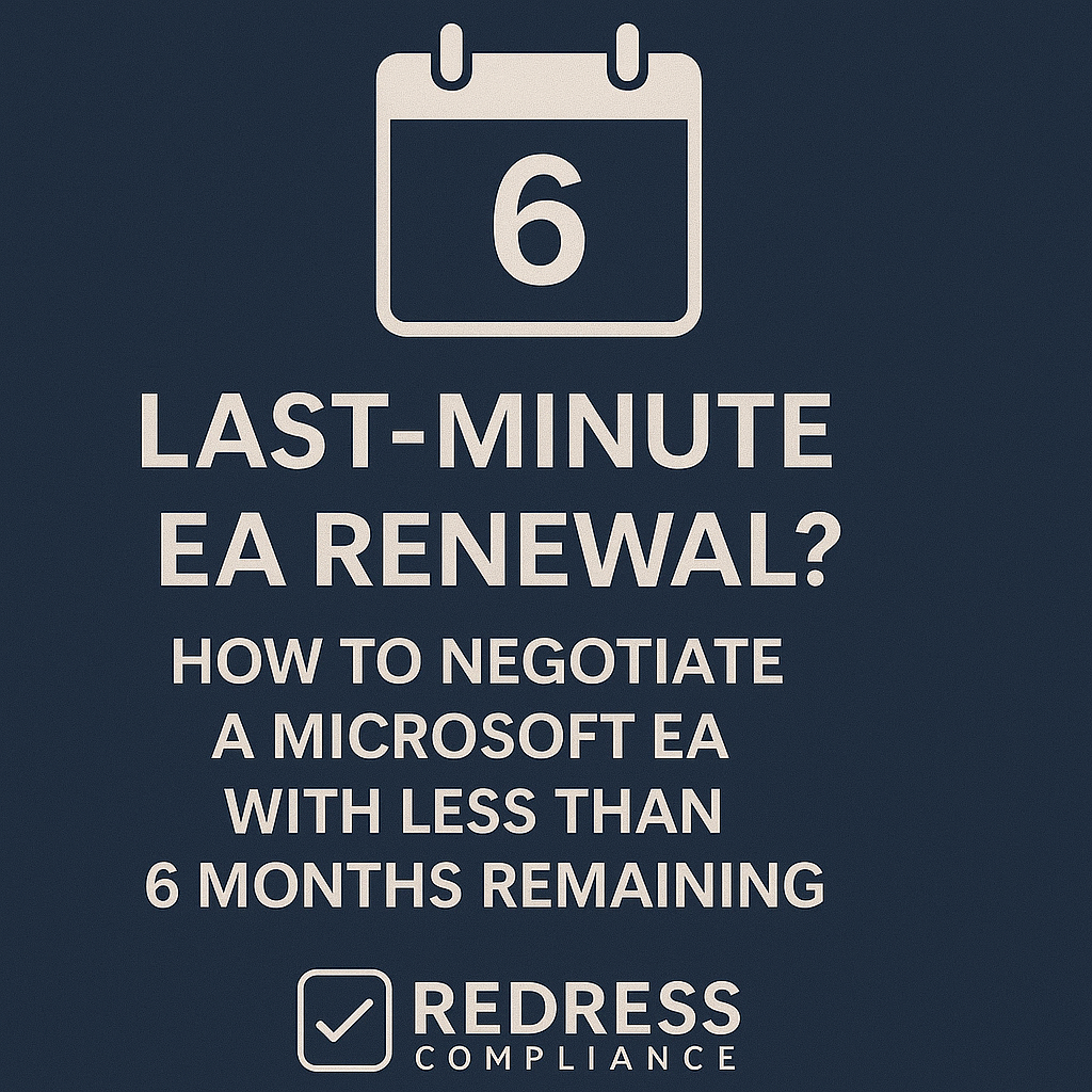 Last-Minute EA Renewal