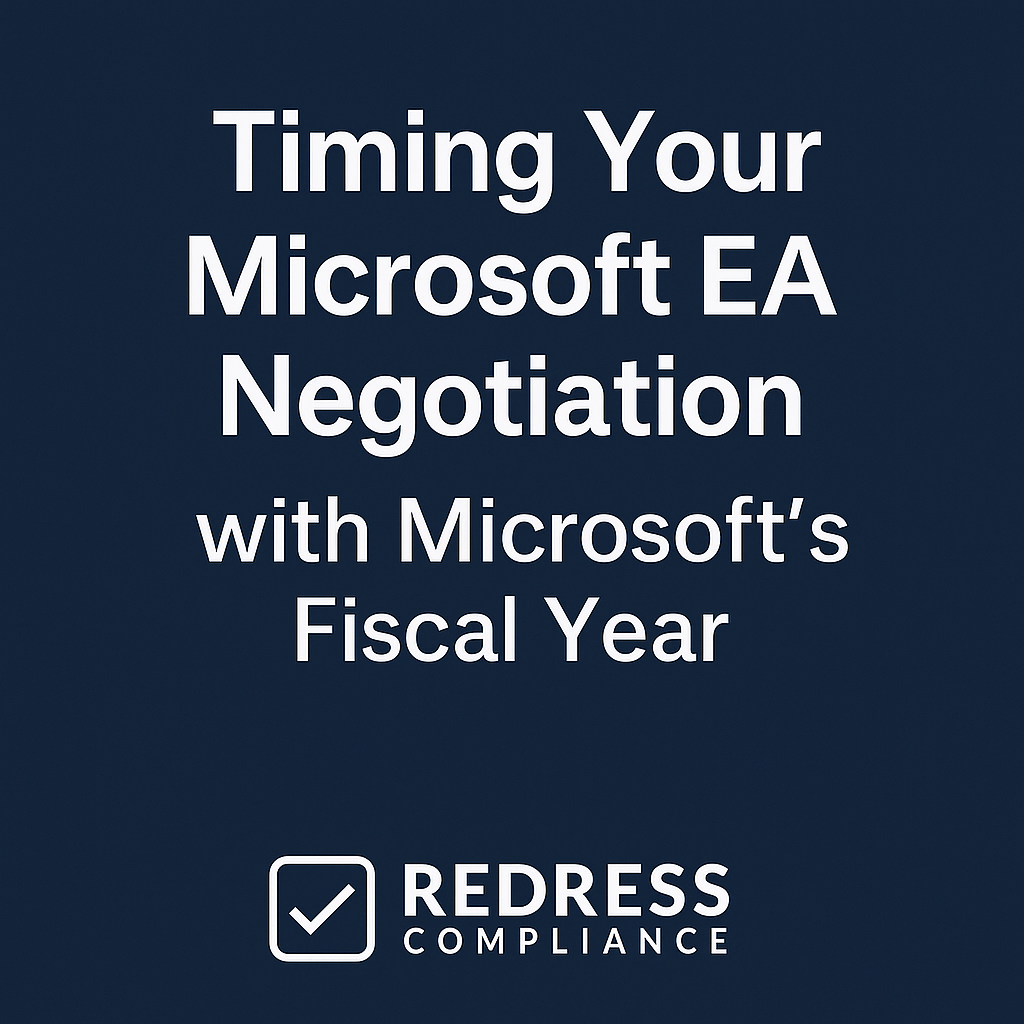 Timing Your Microsoft EA Negotiation